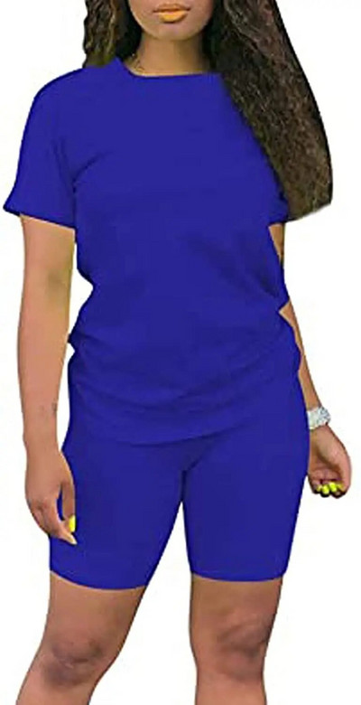 Γυναικεία 2 τεμάχια αθλητική φόρμα αθλητικής φόρμας με παγιέτες και στάμπα πεταλούδας Τοπ και κοντό παντελόνι με σετ φούτερ τσέπης Γυναικεία σύνολα