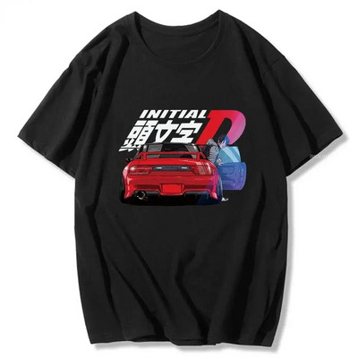 Tricou DT inițial japonez Anime grafic amuzant Harajuku Manga tricou la modă ocazional tricou cu mânecă scurtă Plus Size Femei