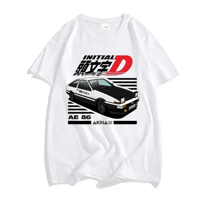 Tricou DT inițial japonez Anime grafic amuzant Harajuku Manga tricou la modă ocazional tricou cu mânecă scurtă Plus Size Femei