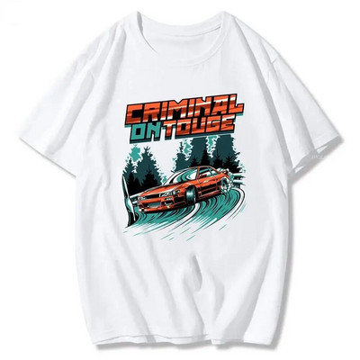 Tricou DT inițial japonez Anime grafic amuzant Harajuku Manga tricou la modă ocazional tricou cu mânecă scurtă Plus Size Femei
