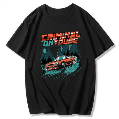 Tricou DT inițial japonez Anime grafic amuzant Harajuku Manga tricou la modă ocazional tricou cu mânecă scurtă Plus Size Femei