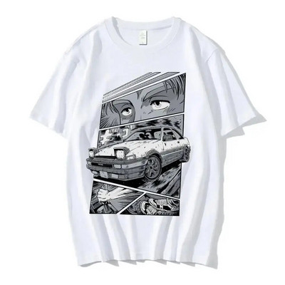 Tricou DT inițial japonez Anime grafic amuzant Harajuku Manga tricou la modă ocazional tricou cu mânecă scurtă Plus Size Femei