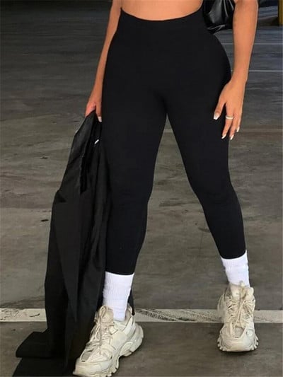 Tossy Bordás Jóga Leggings Sport Harisnya Női Varrat nélküli Kötött Jóga Nadrág Fehér Femme Gym Leggings Skinny Workout Fitness Push Up