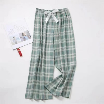 New Arrival Style Μαλακές Πυτζάμες Παντελόνια Βαμβακερά Sleep Bottoms Γυναικείες εμπριμέ Άνοιξη Καλοκαίρι Βαμβακερό σπίτι Παντελόνι Φαρδύ μεγάλο παντελόνι