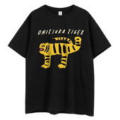 2024 Summer Plus Size Tiger Cartoon Printed Harajuku Funny T Μπλουζάκι Y2k γραφικά μπλουζάκια για γυναίκες Μόδα Streetwear