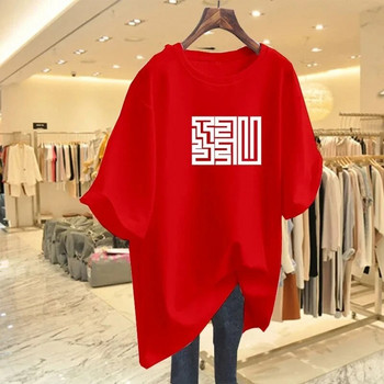 Πολυτελές γυναικείο μπλουζάκι βαμβακερό συν μέγεθος γραφικό Harajuku γυναικείο μπλουζάκι 90s Print μπλουζάκι μόδας Αισθητικό τοπ Γυναικείο μπλουζάκι