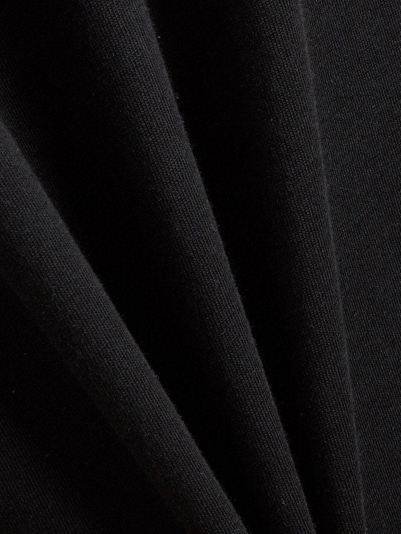 Kaukė siaubo lėlė marginta plius dydžio moteriški medvilniniai marškinėliai gatvės trumpomis rankovėmis apvaliomis kaklo marškinėliai Micro Stretch Patogūs marškinėliai