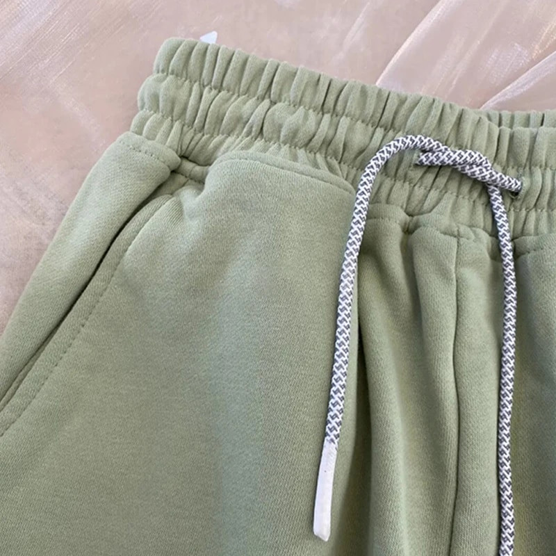 Γλυκό κοστούμι για κορίτσια 2023SS Γυναικείο Υπέροχο γράμμα εκτύπωσης Ευέλικτο πουκάμισο Φαρδύ street casual σορτς μονό κομμάτι Unisex απλό σπίτι