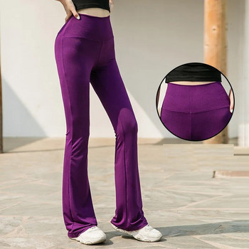 Flare Pants Casual Strechy Παντελόνια Γυναικεία Ψηλόμεση Παντελόνια Mujer Sexy Slim Φούτερ Femme Streetwear Γυναικεία Μαύρα Παντελόνια