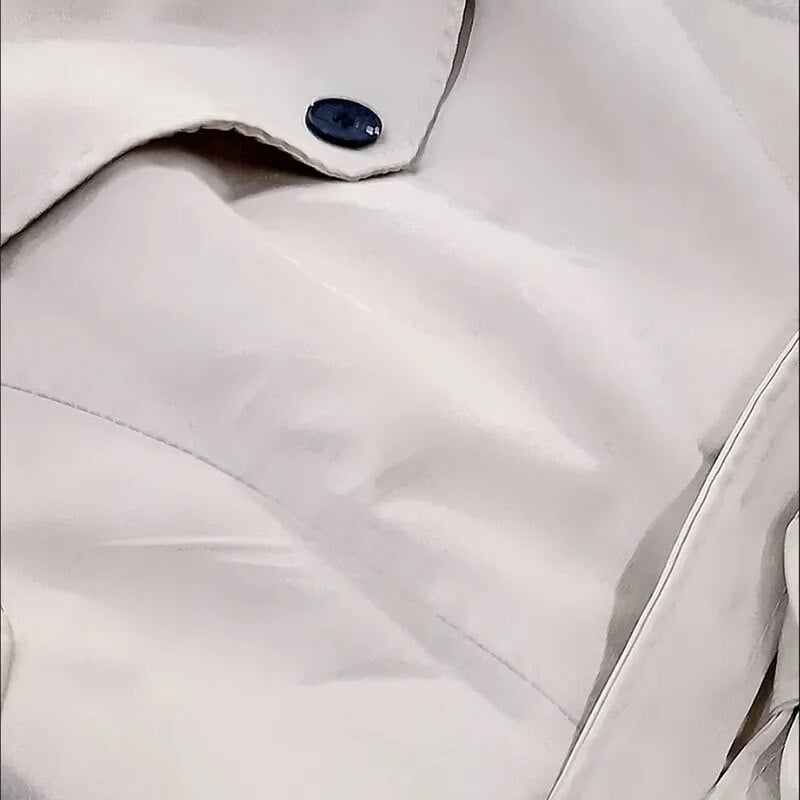 Laisvalaikis dvieilis plonas korėjiečių striukė 5xl vėjo striukė Elegantiška moteriška Gabardina madinga nauja pavasario diržo paltai