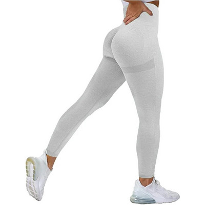 Jambiere sexy pentru femei cu talie înaltă Jambiere de antrenament de gimnastică pentru femei Pantaloni de antrenament respirabili de modă Push Up fără sudură