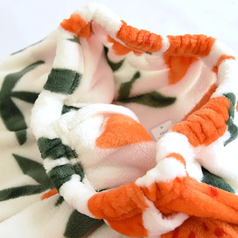 Φθινοπωρινό Χειμώνα Ζεστά Πυτζάμες Γυναικεία Παντελόνια Πυτζάμες PJ Pijama Mujer Πιτζάμες Χονδρής Φανέλας Sleep Home Wear Loose Fitting Loungewear