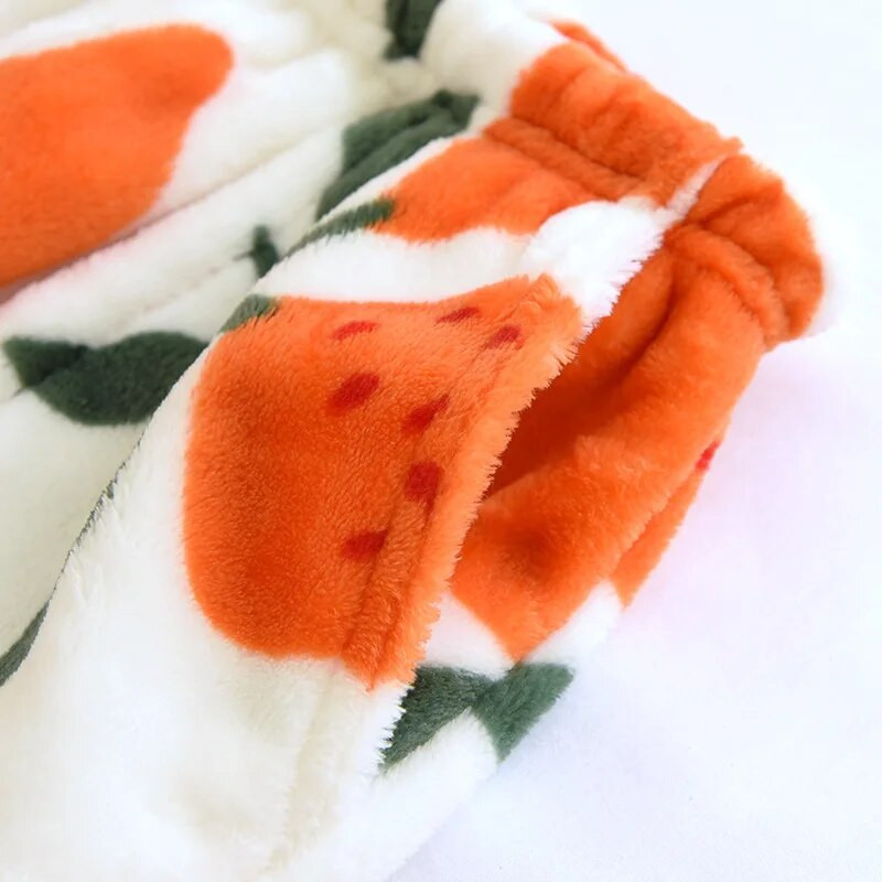 Φθινοπωρινό Χειμώνα Ζεστά Πυτζάμες Γυναικεία Παντελόνια Πυτζάμες PJ Pijama Mujer Πιτζάμες Χονδρής Φανέλας Sleep Home Wear Loose Fitting Loungewear