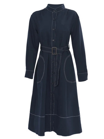 [EWQ] Φθινόπωρο 2023 Νέα μακρυμάνικη απλή καμπαρντίνα Μοντέρνα γυναικεία παλτό Γυναικεία μοντέρνα ρούχα Γυναικεία αντιανεμικά