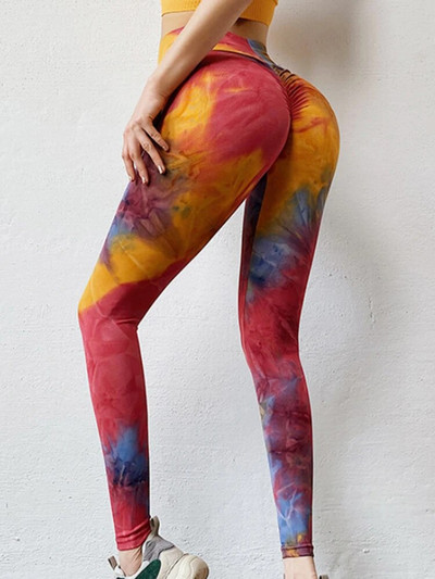 Treniruotės Fitneso Antblauzdžiai Leopardo marginti Apranga Jogos Kelnės Seksualūs Antblauzdžiai Moteriški antblauzdžiai aukštu juosmeniu Sporto salė Apranga Sportinė Aptempta Minkšta Nauja