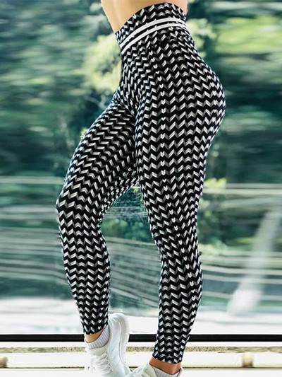 Sportske hlače za trčanje Ženske otisnute tajice za vježbanje 2023. Nove seksi tajice za teretanu, modne push up jeggings visokog struka, ženske pencil hlače