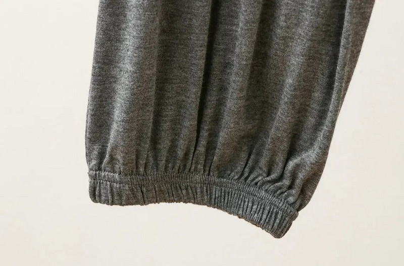 Modalne ležerne pidžama hlače Ženske male noge Lantern stil duge hlače Tanke kućne odjeće Široke uske ženske hlače tajice