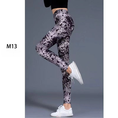 Jambiere de camuflaj Femei Sexy Fată Pantaloni elastici Femei Fitness Disco Leggings Fashion Summer Femme Pantalones Spandex Legging