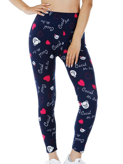 YSDNCHI colanți de vară cu imprimare cu flori de gimnastică, colanți cu push-up, pantaloni sport creion, pantaloni pentru femei, jambiere de fitness, nou 2022