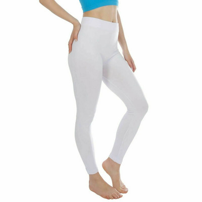 Noua moda femeilor doamne toamna iarna jambiere elastice calde lungi intreaga jambiere subtire pantaloni de antrenament push up negru alb
