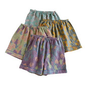 Ženske pamučne kratke hlače Jacquard obojene pređom Kućne pidžame Hlače za spavanje Donji dio Ljetne ležerne hlače za plažu Odjeća za spavanje Lounge pidžame kratke hlače