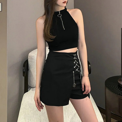 Κορεάτικα αθλητικά τανκς Camis Vest Fashion Casual Style Safari Tanks Μπλουζάκια Μπλουζάκια Χορευτικά T-shirt B3393
