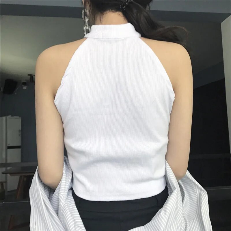 Κορεάτικα αθλητικά τανκς Camis Vest Fashion Casual Style Safari Tanks Μπλουζάκια Μπλουζάκια Χορευτικά T-shirt B3393