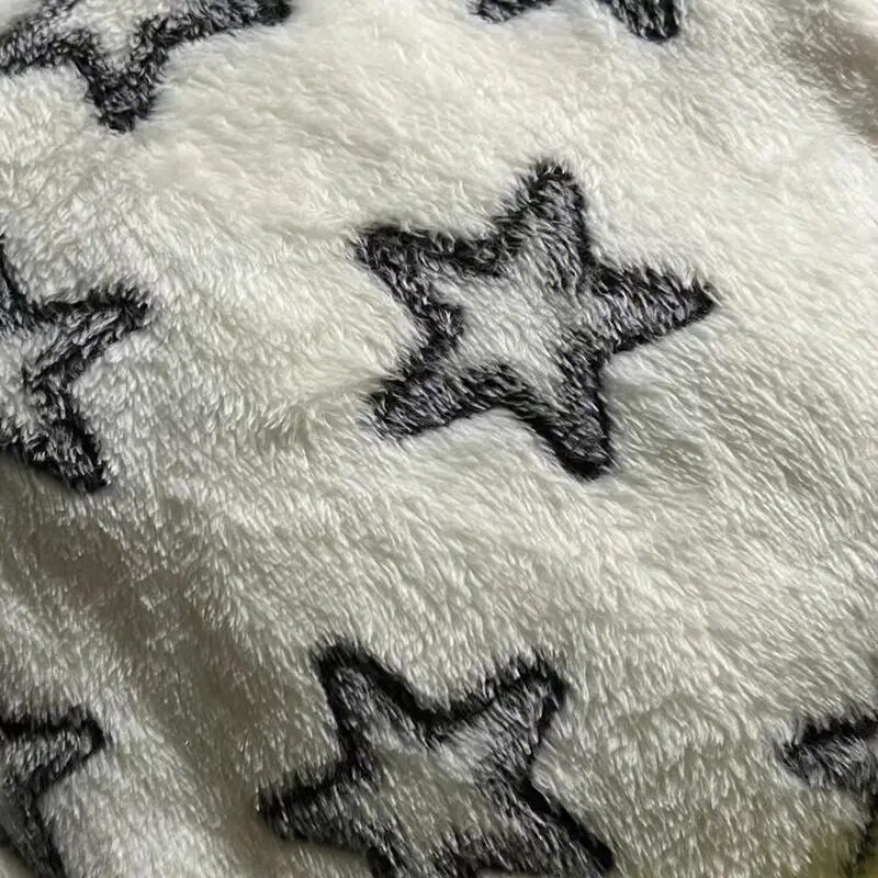 Pidžama hlače sa slatkim zvjezdanim uzorkom Ženske deblje zimske pidžame Donji dio Tople fakultetske flanelske salonke Hlače Moda za slobodno vrijeme