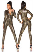 Salopetă de șarpe cu aspect umed, negru, sexy, costum din latex din PVC, costume pentru club de noapte, DS, body pentru femei, fetiș, uniforme de joc din piele lacuită