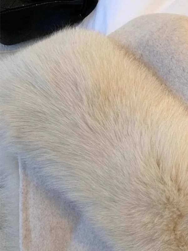 Elegantni vuneni kaput Ženska ulična odjeća dugih rukava Korejske modne jakne Jednobojne slatke jakne s kapuljačom 2023. Novi jesenski zimski kaputi