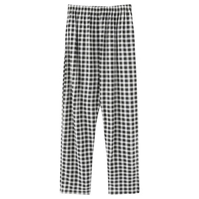 Pamučne široke ženske pidžame hlače Pidžama karirane hlače Ženske donje hlače za spavanje Lounge Wear Hlače za spavanje Proljeće ljeto Ženske hlače