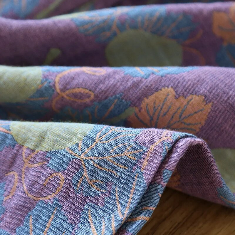 2023 New 100% pamuk gaza spavaćice Ženske pamučne duge pidžame Hlače Ženske salonke Butterfll Print jesen široke ljetne hlače