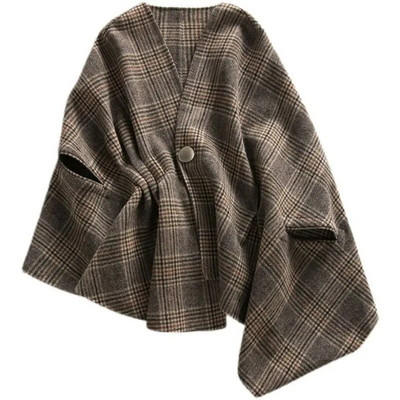 Mješavine Žene Ženski korejski stil Jesen Zima Vintage gumbi Trendy uredske dame Elegantne ležerne Retro odjeća za sve vrste V-izreza