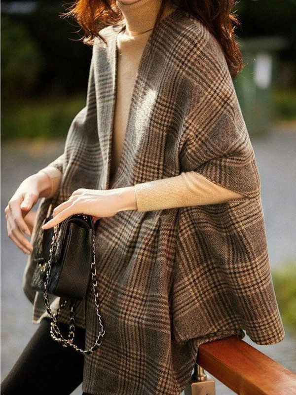 Mješavine Žene Ženski korejski stil Jesen Zima Vintage gumbi Trendy uredske dame Elegantne ležerne Retro odjeća za sve vrste V-izreza