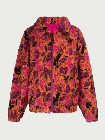 Y2k Ženska plišana jakna s patentnim zatvaračem Debela topla labava plišana jakna dugih rukava od umjetnog krzna Modni ženski jesenski zima High Street Outwear