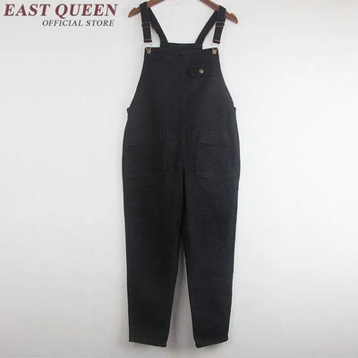 Salopetă ocazională pentru femei Salopetă lungă din denim negru salopetă subțire salopetă pantaloni pantaloni marimea plus 5xl 6xl AA2916 YQ
