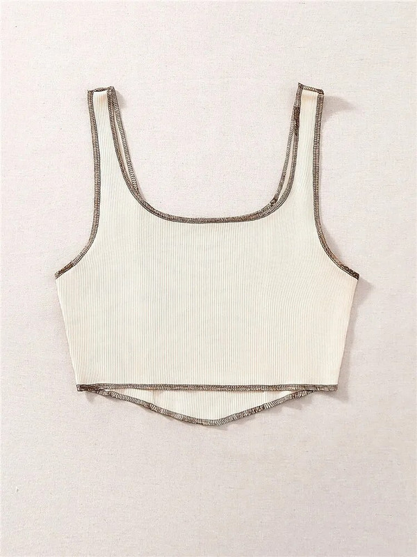 2000-ih Y2K odjeća High Street grafički top bez rukava s biljnim printom za žene Ljetni grunge bez rukava Crop Top Streetwear