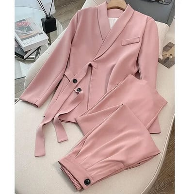 Seturi de două piese pentru femei de înaltă calitate, costume casual pentru femei, seturi de blaze pentru birou, ținute pentru femei, costum pentru femei, set de costum pentru femei, îmbrăcăminte pentru femei