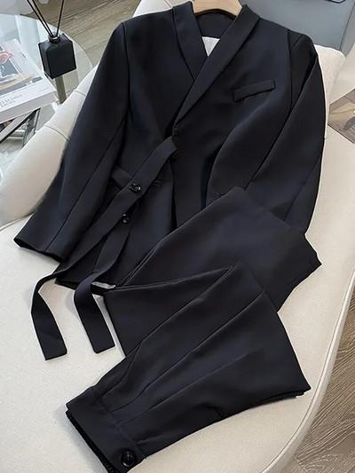 Seturi de două piese pentru femei de înaltă calitate, costume casual pentru femei, seturi de blaze pentru birou, ținute pentru femei, costum pentru femei, set de costum pentru femei, îmbrăcăminte pentru femei