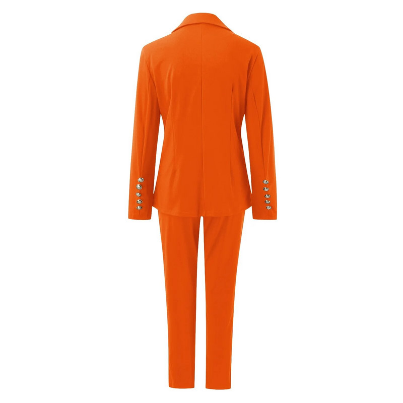 2023. aasta naiste kaheosalised püksikomplektid, ametlikud kaherealised bleiserid, jope ja püksid, 2-osaline komplekt, elegantsed naiste pükskostüümid