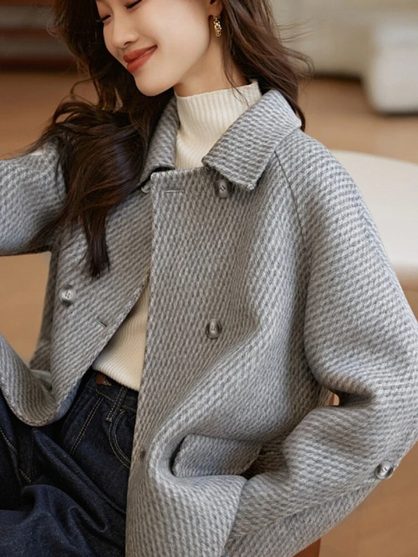 Μπουφάν για γυναίκες 2023 Φθινόπωρο Χειμώνας Νέα Παλτό Μόδας Μόδας Μόδας του δρόμου Φθινόπωρο Χειμώνας Κομψά Γυναικεία Ρούχα