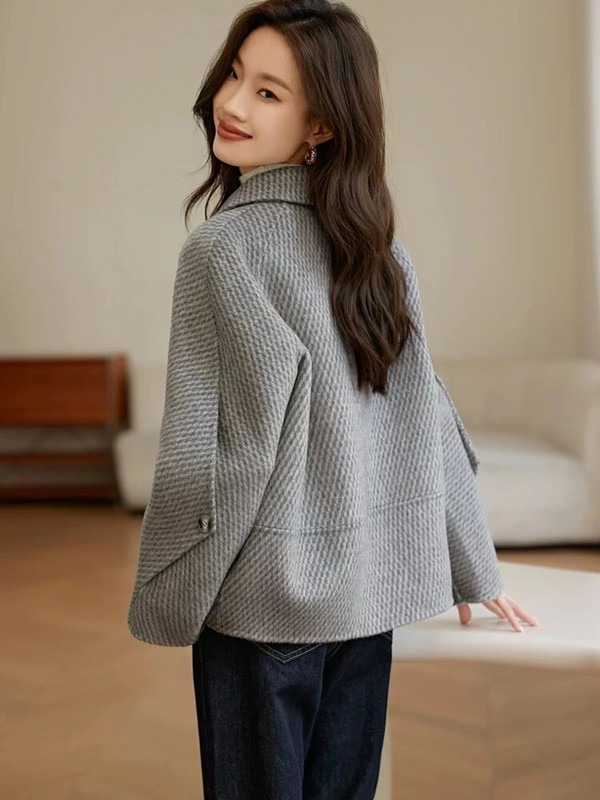 Μπουφάν για γυναίκες 2023 Φθινόπωρο Χειμώνας Νέα Παλτό Μόδας Μόδας Μόδας του δρόμου Φθινόπωρο Χειμώνας Κομψά Γυναικεία Ρούχα