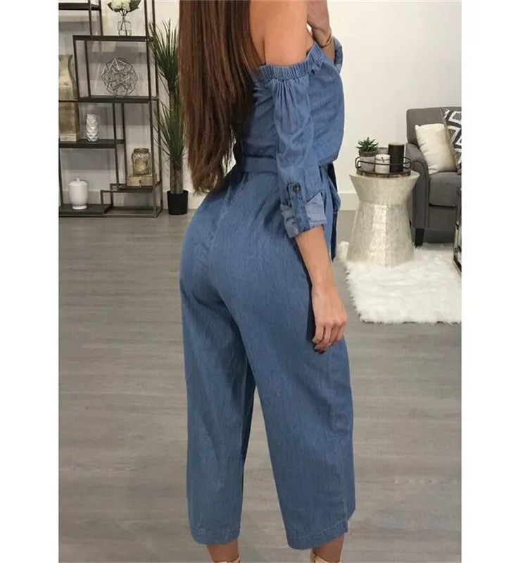 Vasarą madingi Sexy Union Kelnės Kombinezonai Europietiška ir Amerikietiška moteriška apranga Kabantis seksualus nuoga nugara spausdinta plati XL