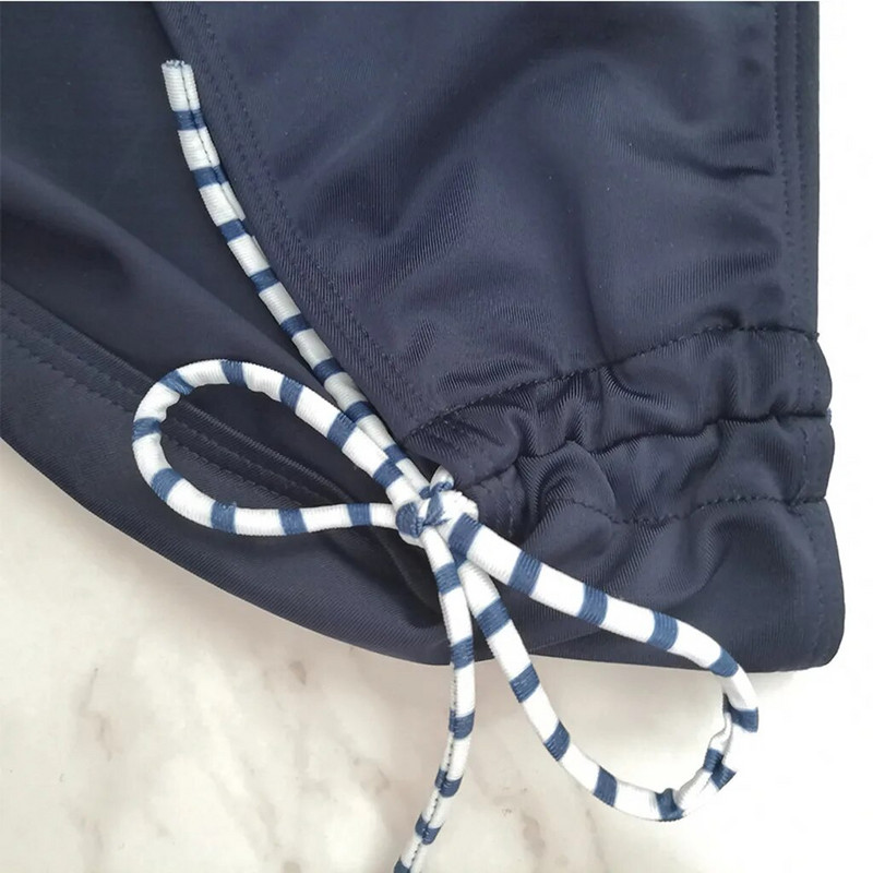 2 komada ženskih bikinija za trudnice s otisnutim prugama Kupaći kostim Bikini set Odjeća za plažu Kupaći kostim za trudnice Kupaći kostim za kupanje