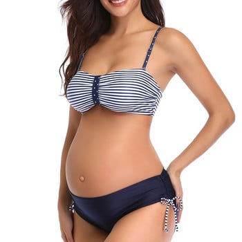 Flower Bikinis Suit Maternity Pregnant Printed Tankinis Μαγιό Γυναικεία ρούχα παραλίας Μαγιό εγκυμοσύνης