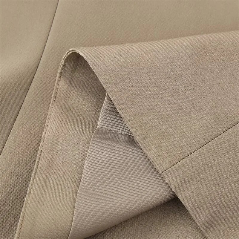 KEYANKETIAN Jesen, novi klasični, uski ženski prsluk s jednorednim kopčanjem s V-izrezom, moderan osnovni uredski ženski kratki prsluk bez rukava