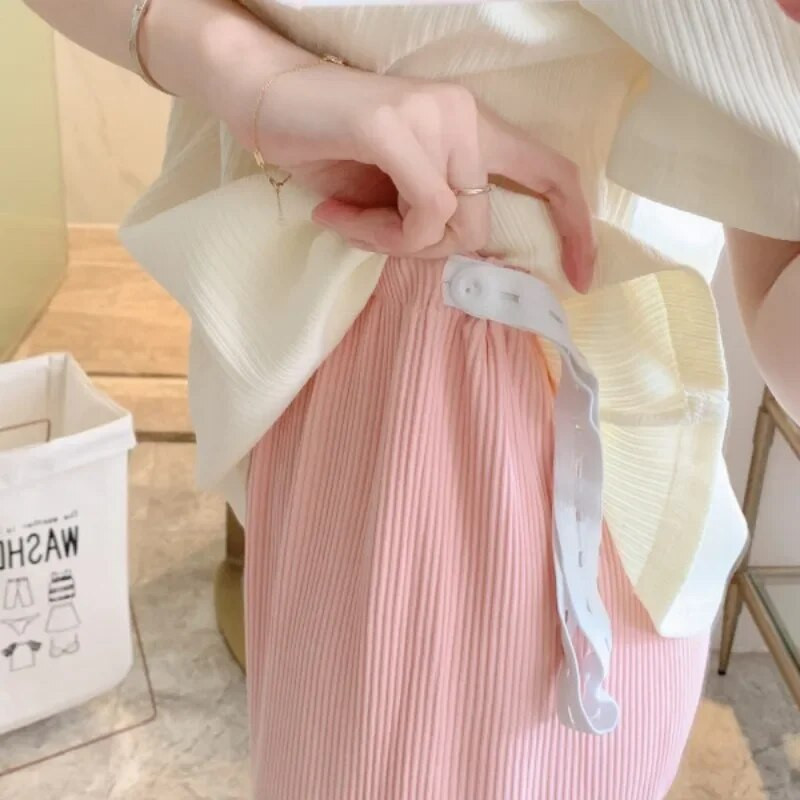 3 kom/komplet trudničke pidžame, odijela za dojilje, modne majice s printom za dojenje + kaputi s dugim rukavima + duge hlače, komplet odjeće za trudnice