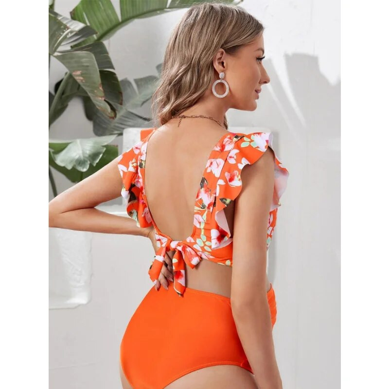 Ljetni ženski kupaći kostim za trudnice Premama Block Block kupaći kostimi Kupaći kostimi Visokog struka Odjeća za plažu Trudnički tankini