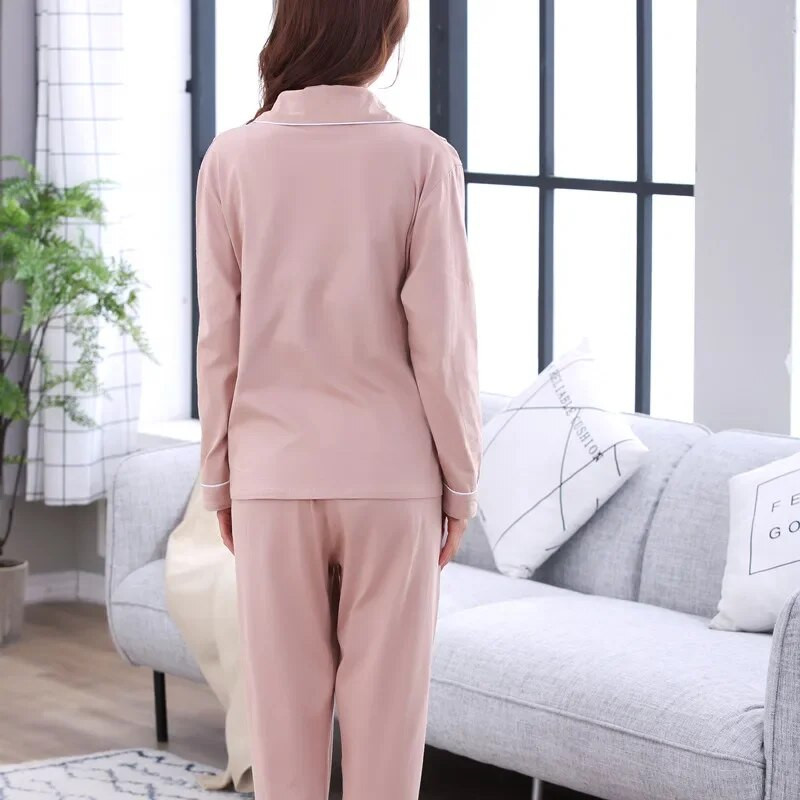 Žindymas pižamos Ligoninė Maitinimas krūtimi Drabužiai Nėščioms Slauga Pižamų rinkiniai Nėščioms Slauga Miegrūbai Nėštumo pižama