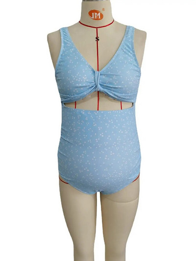 Novi Premama seksi kupaći kostim Odjeća za trudnice Trudnice Šuplji bikiniji na točkice Kostimi za trudnice Odjeća za plažu Kupaći kostimi